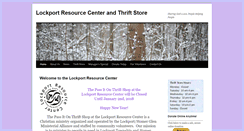Desktop Screenshot of lockportresource.org